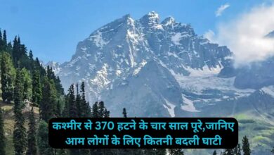 Jammu And Kashmir News: कश्मीर से 370 हटने के चार साल पूरे,जानिए आम लोगों के लिए कितनी बदली घाटी