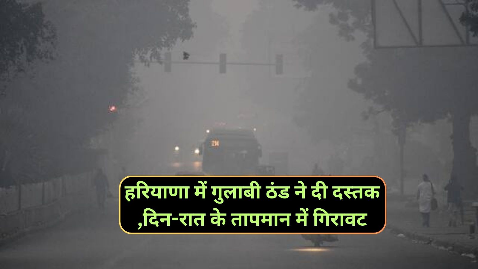 Haryana Weather: हरियाणा में गुलाबी ठंड ने दी दस्तक,दिन-रात के तापमान में गिरावट,