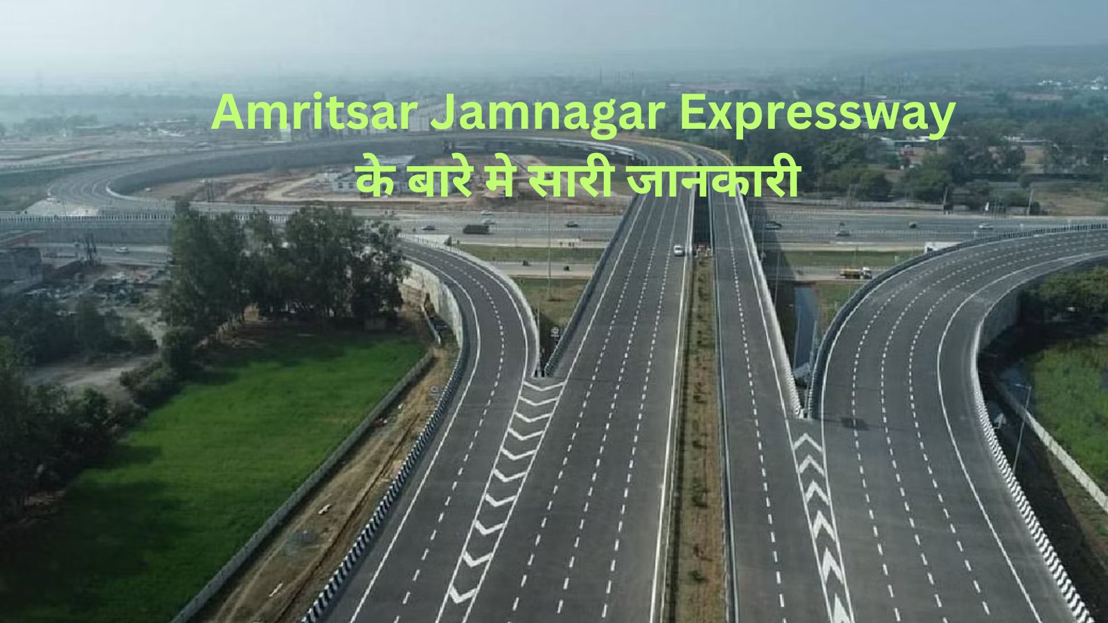 Amritsar Jamnagar Expressway Route Map