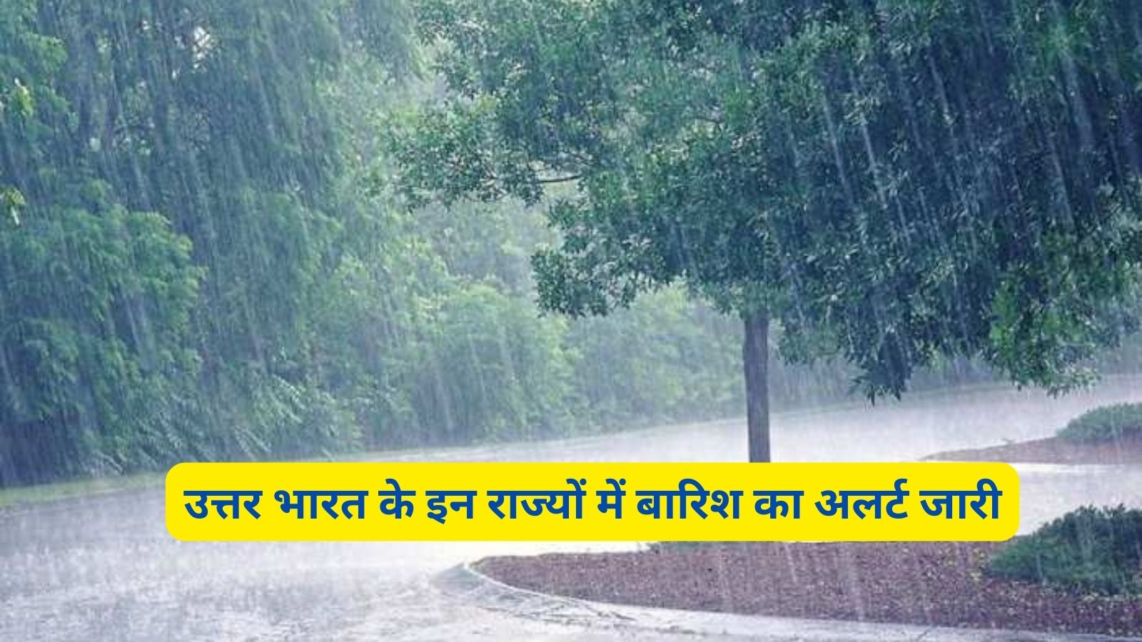 Weather Alert:उत्तर भारत के इन राज्यों में बारिश का अलर्ट जारी,जानिए कहा कहा बारिश होगी