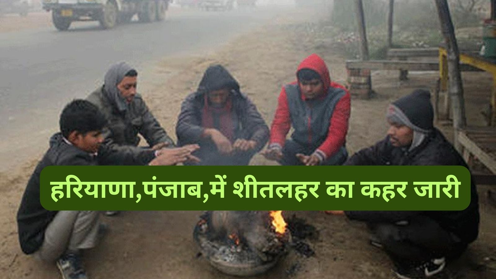 Cold Wave:हरियाणा,पंजाब,में शीतलहर का कहर जारी,कोहरे से विजिबिलिटी हुई कम