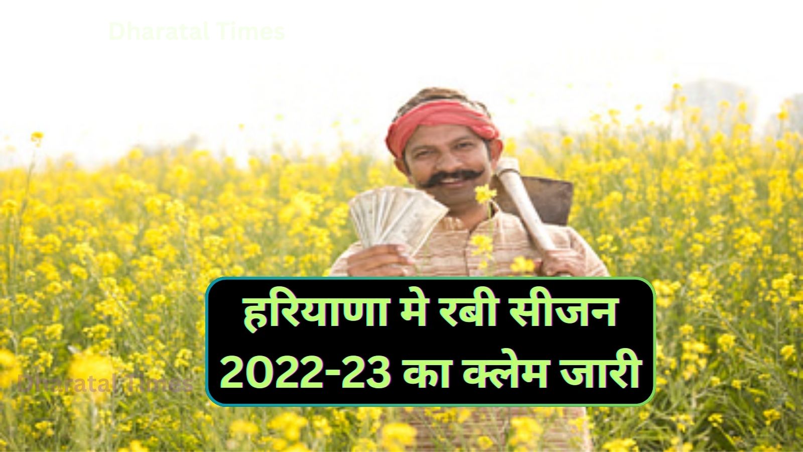 Rabi Season Claim Haryana:हरियाणा मे रबी सीजन 2022-23 का क्लेम जारी,सिरसा के किसानों को मिला सबसे ज्यादा क्लेम