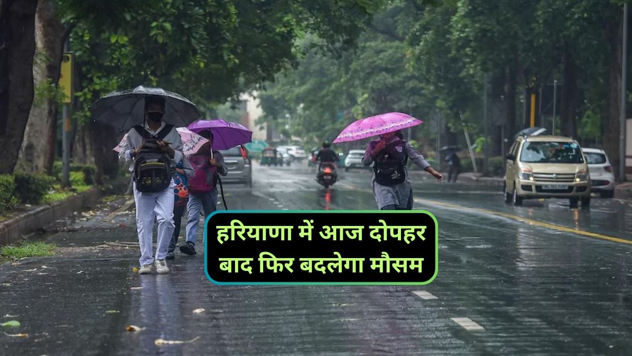 Haryana Weather Alert : हरियाणा में आज दोपहर बाद फिर बदलेगा मौसम, इस  राज्यों मे होगी बारिश - dharataltimes.com