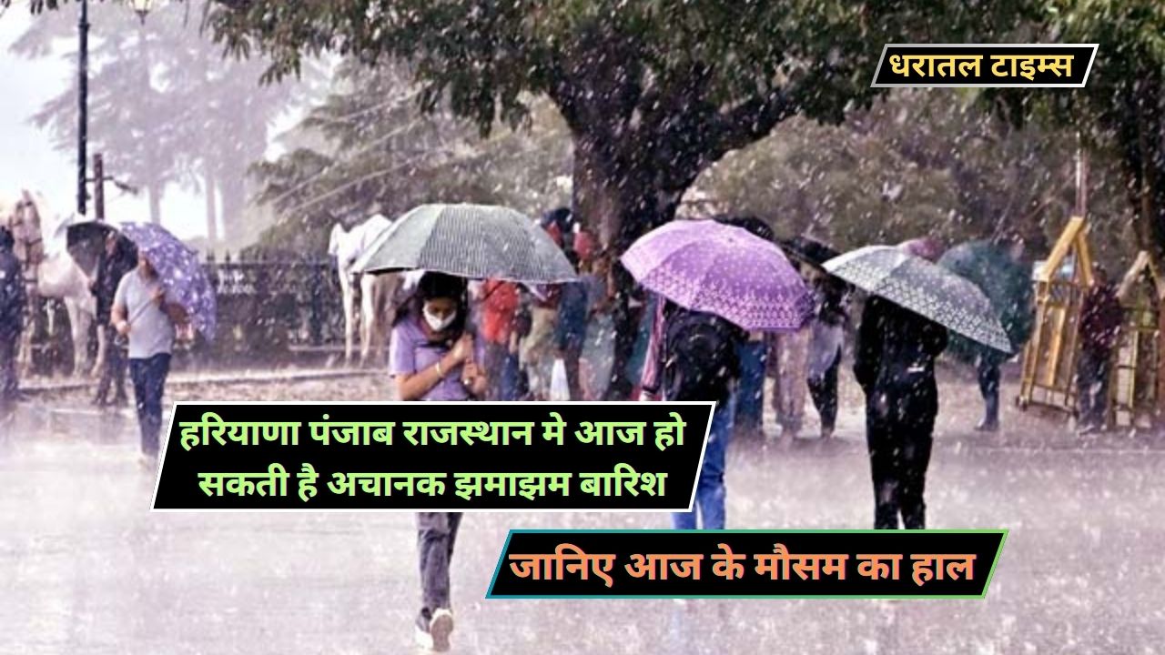 Haryana Punjab Rajasthan Weather