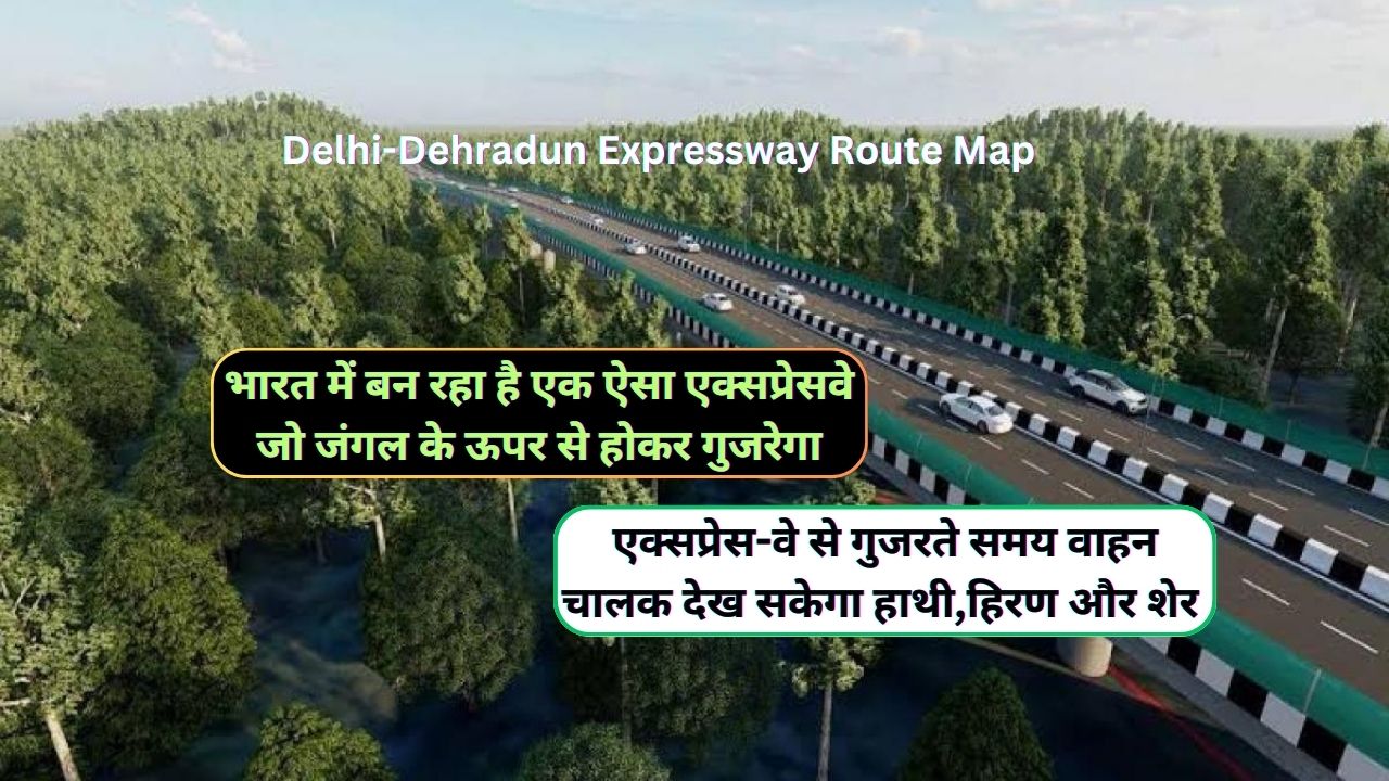 Delhi-Dehradun Expressway Route Map