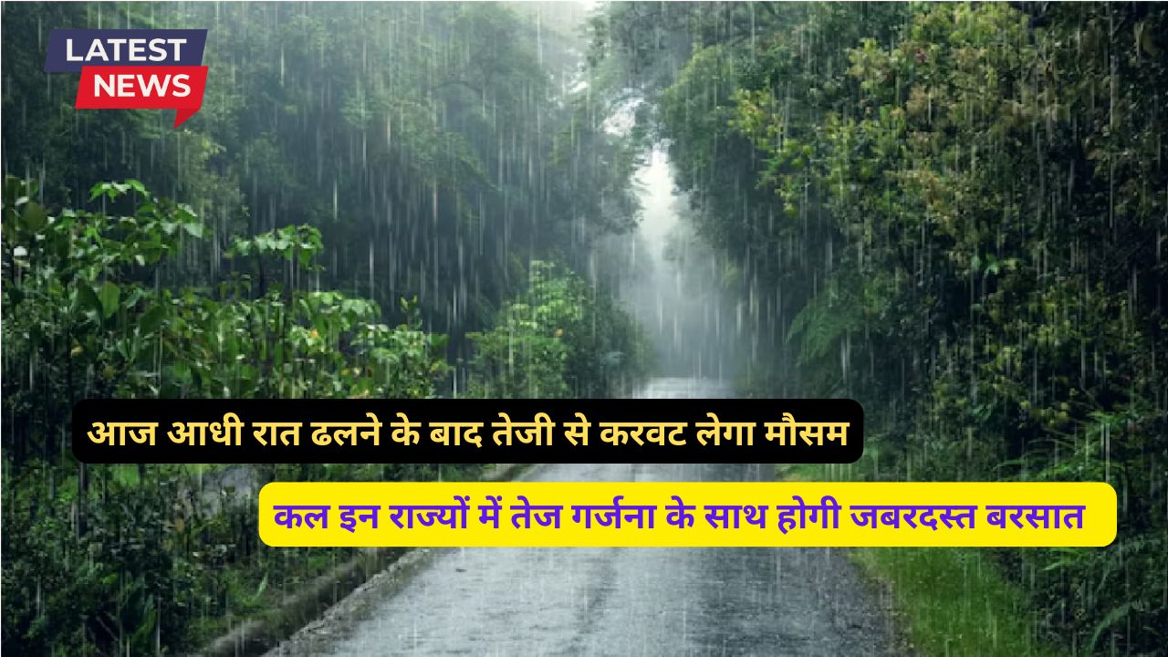 Monsoon Forecast Tomorrow 12 August