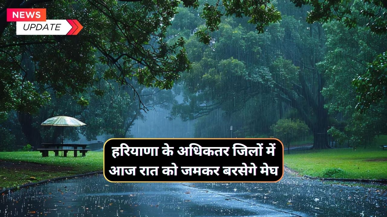 Monsoon Rain Alert Haryana 26 August