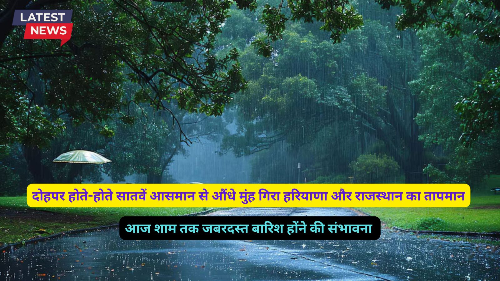 Haryana Rajasthan Ka Mausam 16 September 