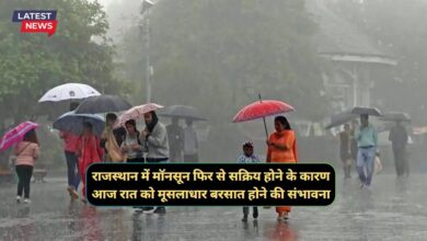 Aaj Ka Mausam Rajasthan 1 September