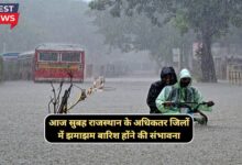 Monsoon Forecast Rajasthan 20 September