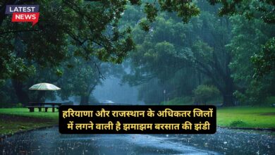 Monsoon Update Haryana Rajasthan Today