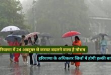 Haryana Ka Mausam 22 October