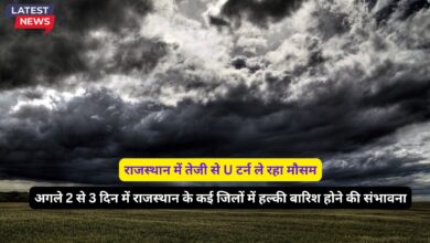 Mausam Forecast Rajasthan 12 October