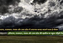 Aaj Ka Mausam 8 November