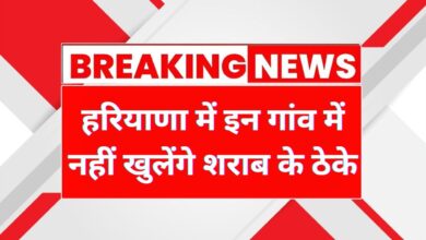 Haryana Village Liquor Ban
