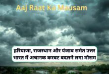 Aaj Raat Ka Mausam
